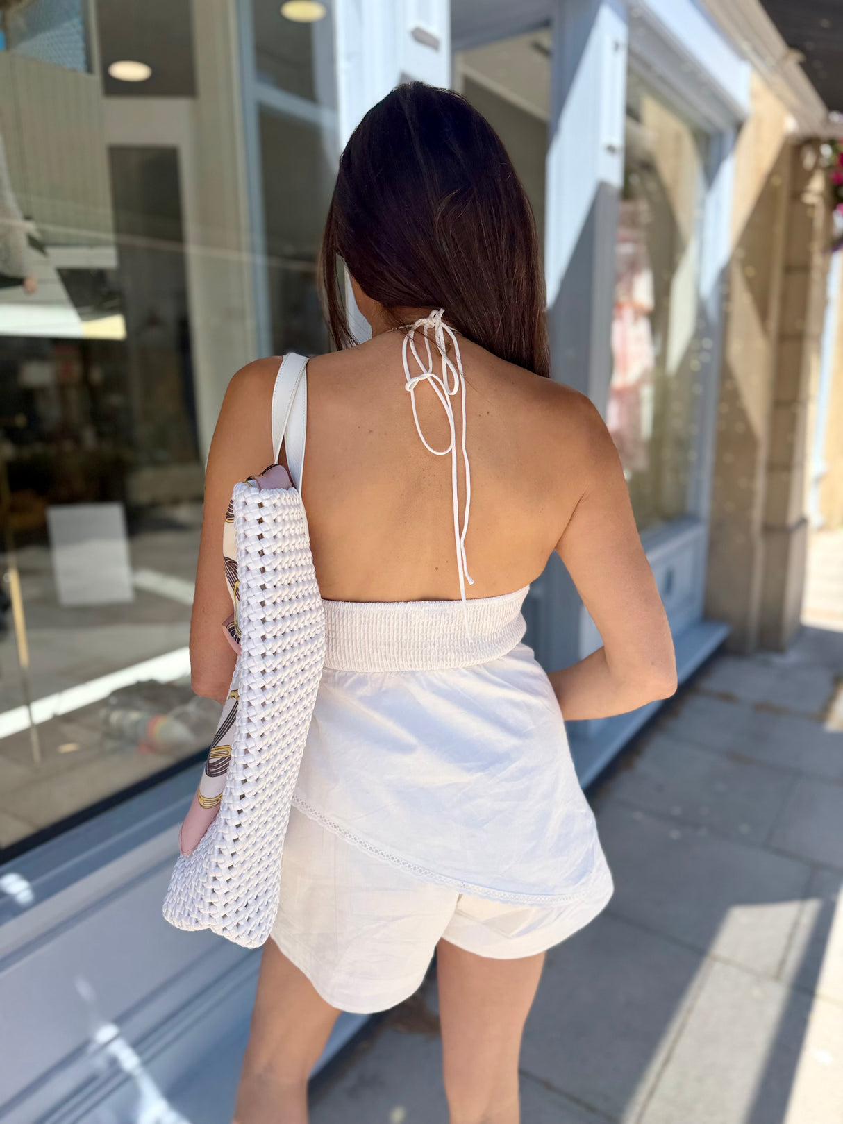 Primrose Embroidered Halter Top