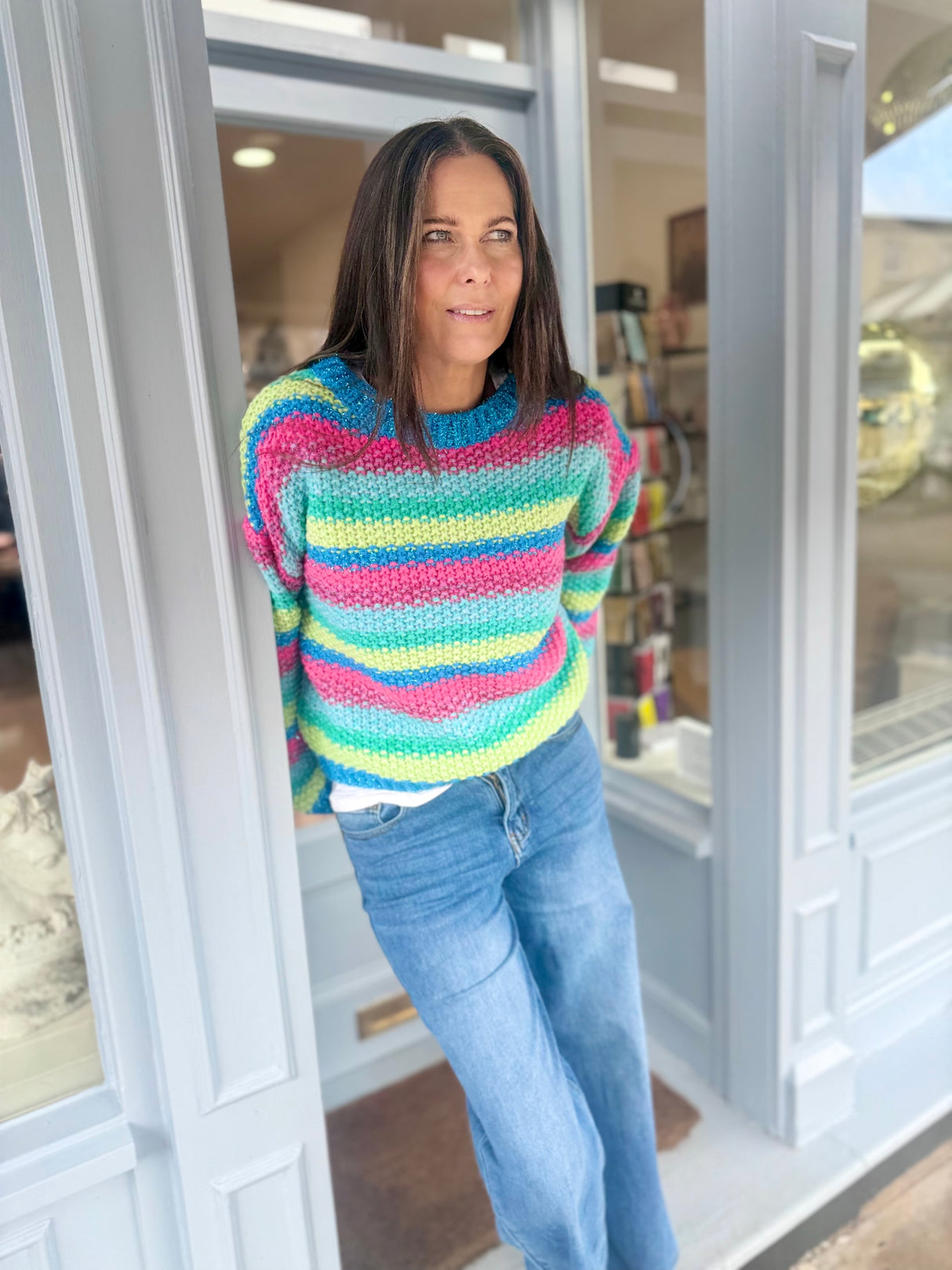 Rainbow Knit - Green