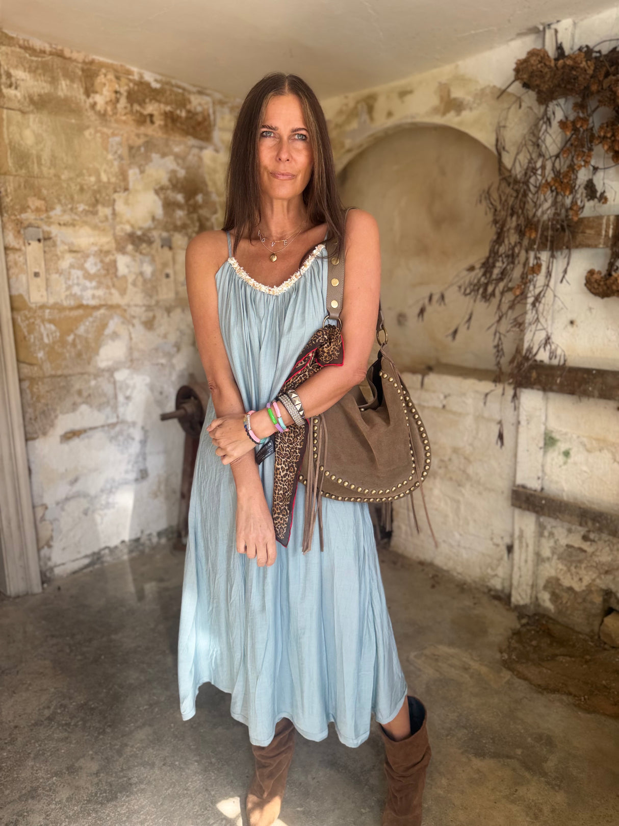 Virelle Dress - Sage