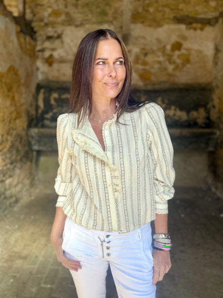 Heath Blouse - chocolate