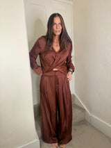 Aurora Two Piece Set - Chestnut