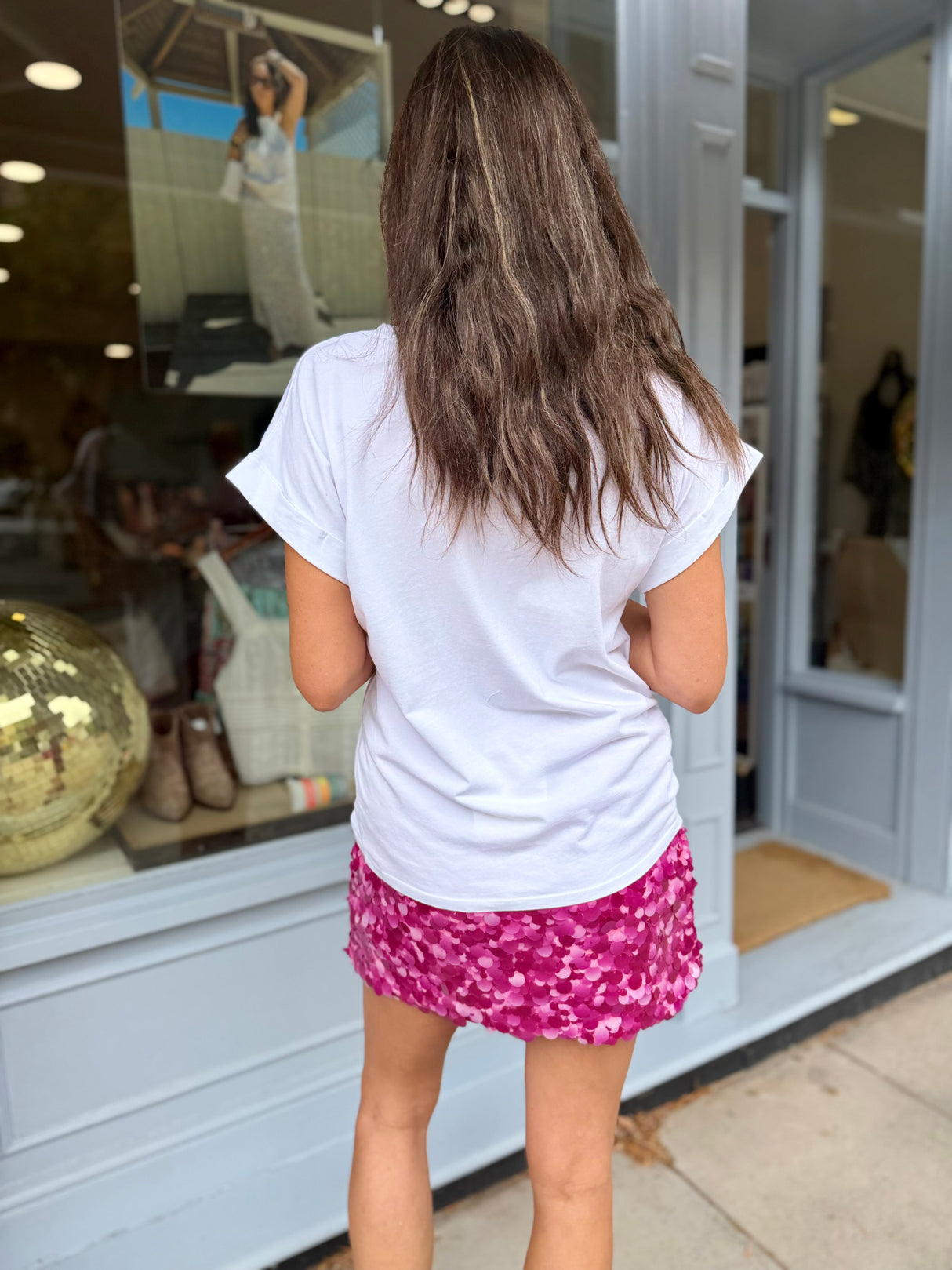 Mon Cheri Tee - White