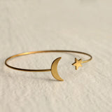 Star and Moon Wrap Bracelet