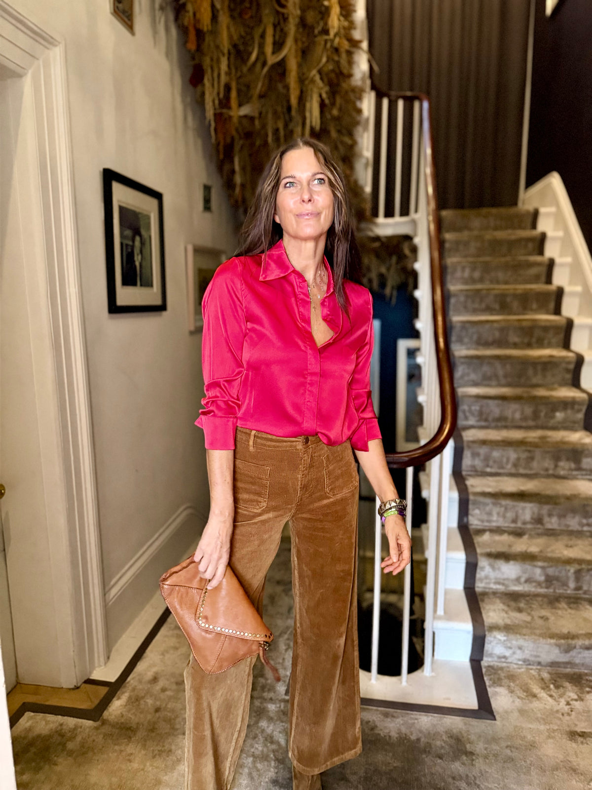 Camille Shirt - Rouge