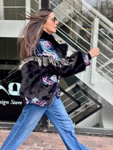 Zoella Embellished Jacket - Black