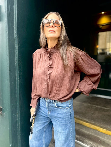 Laurie Ruffle Shirt