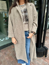 Mara Knitted Jacket - Neutral