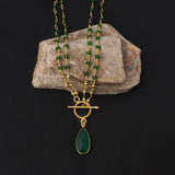 Green Onyx Beaded Necklace