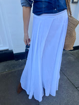 Jade Maxi Skirt - White