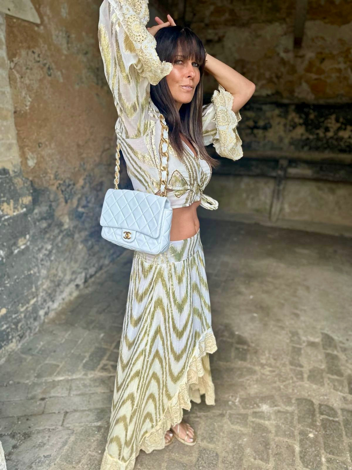 Jasmine Skirt - Gold