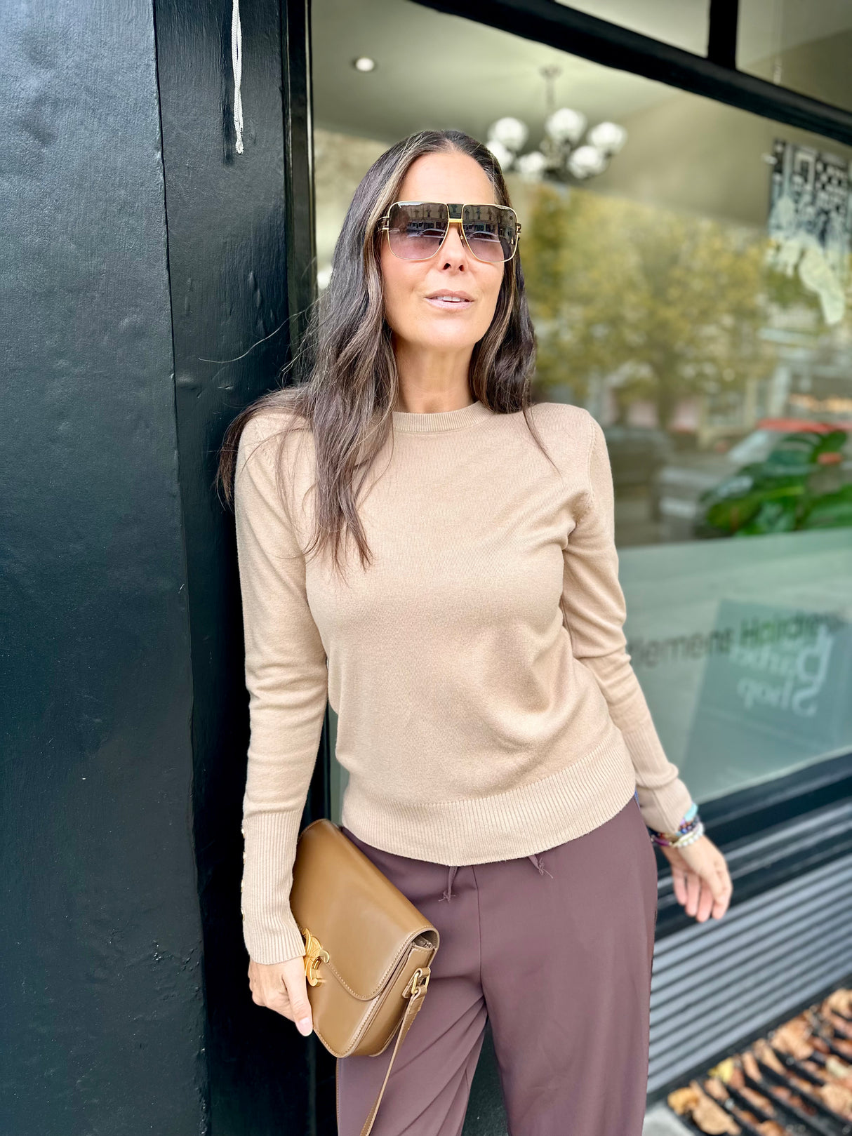 Space Light Weight Knit - Biscuit