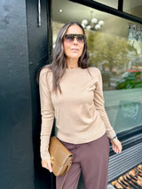 Space Light Weight Knit - Biscuit