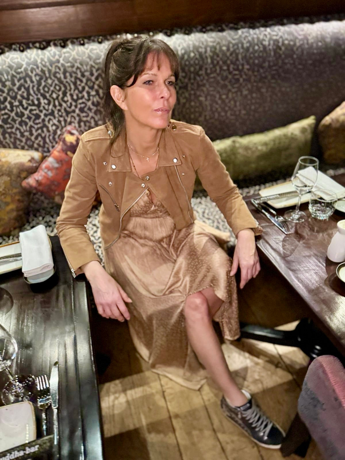 Vestido Sinfónico Dorado