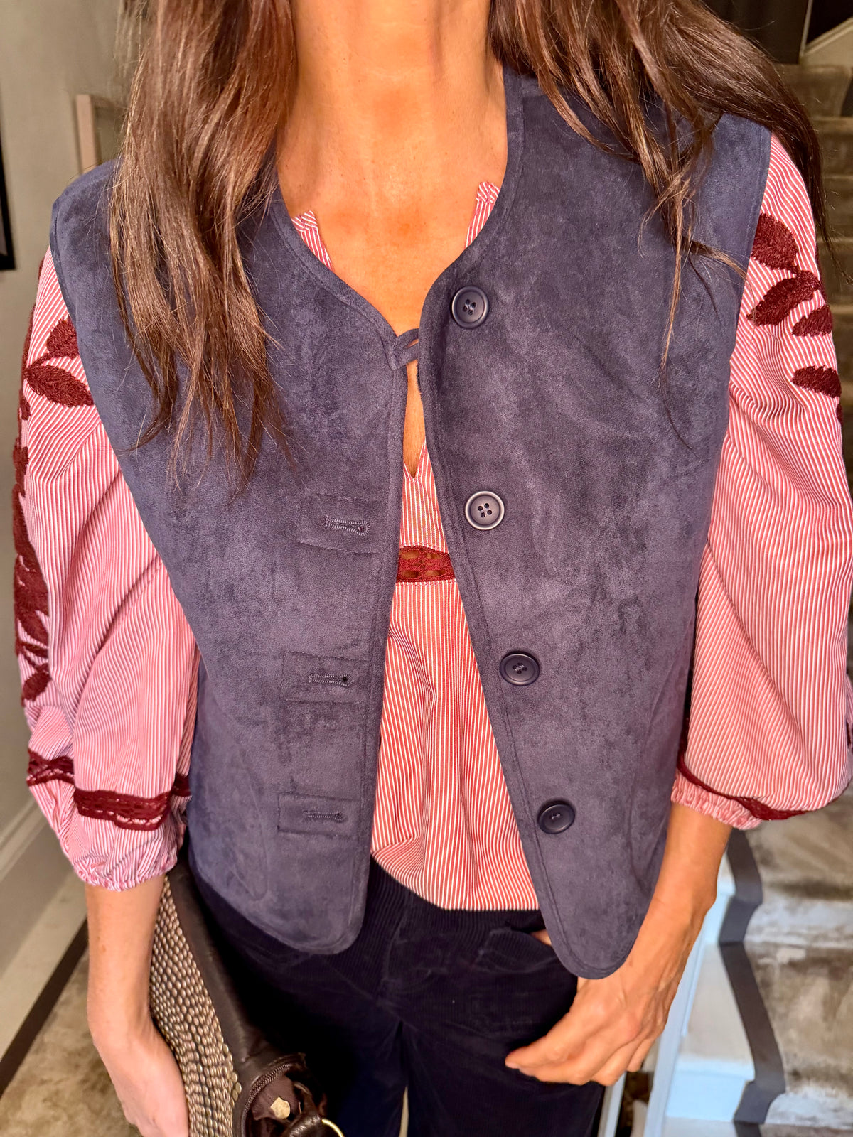 Tess Gilet - Navy