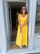 April Dress - Yellow
