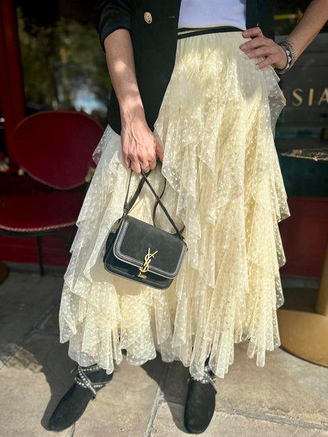 Carrie B Skirt Ecru