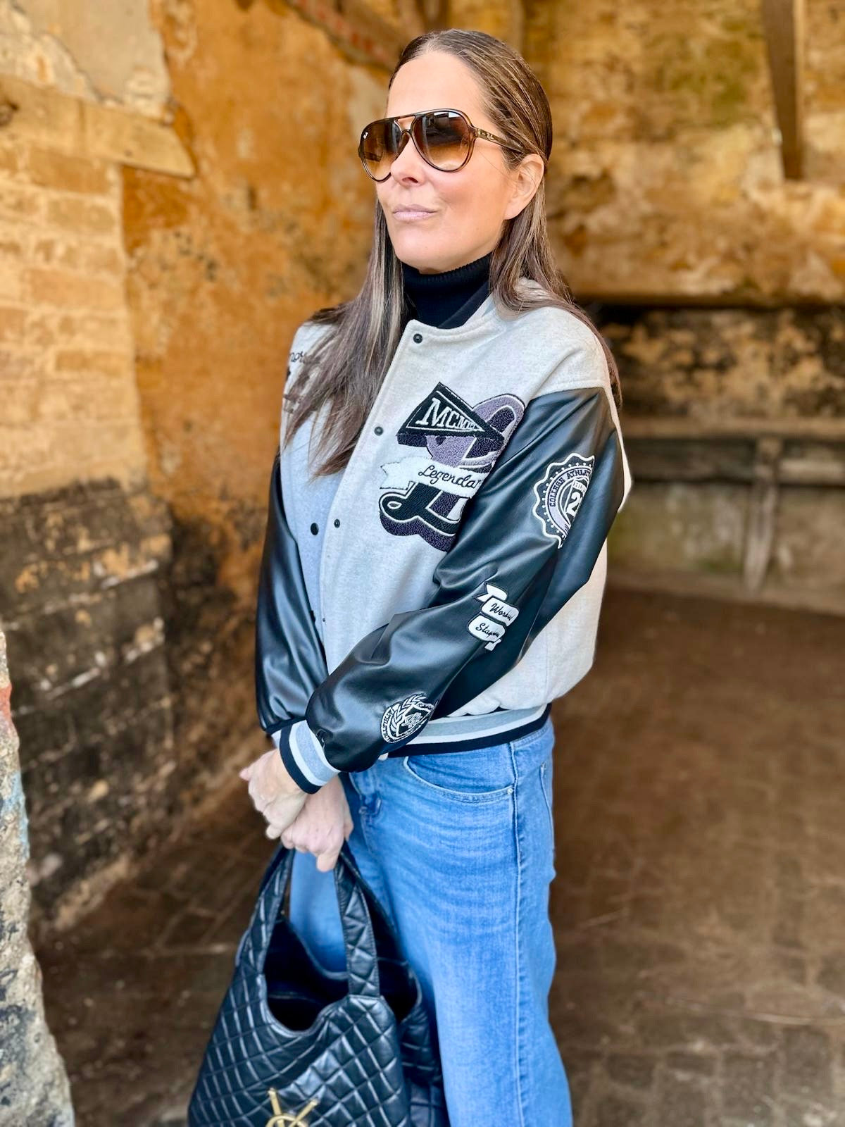 Chaqueta universitaria Fearless