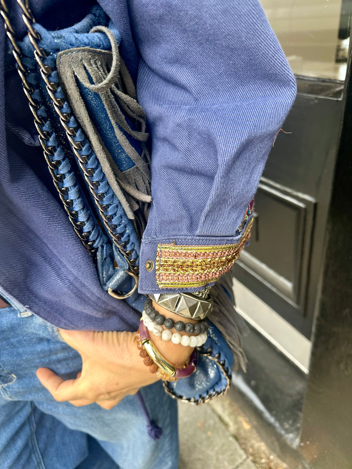 Art Jacket - Blue