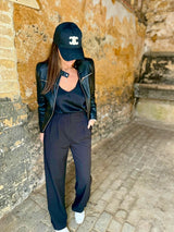 Pantalón ancho Taylor - Negro