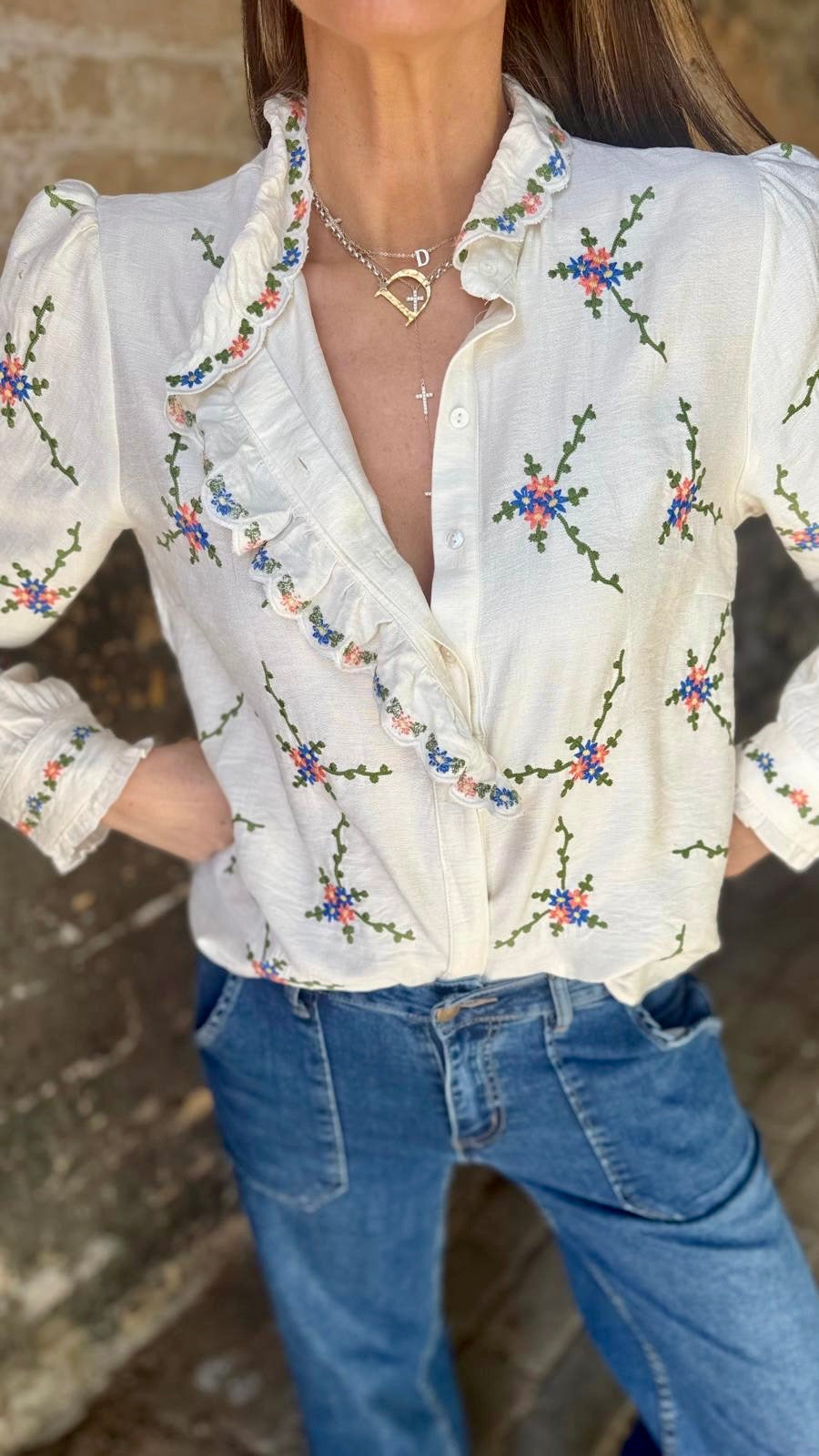 Addison Embroidered Shirt