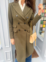 Copper Midi Coat