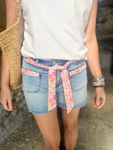 Daisy Denim Short