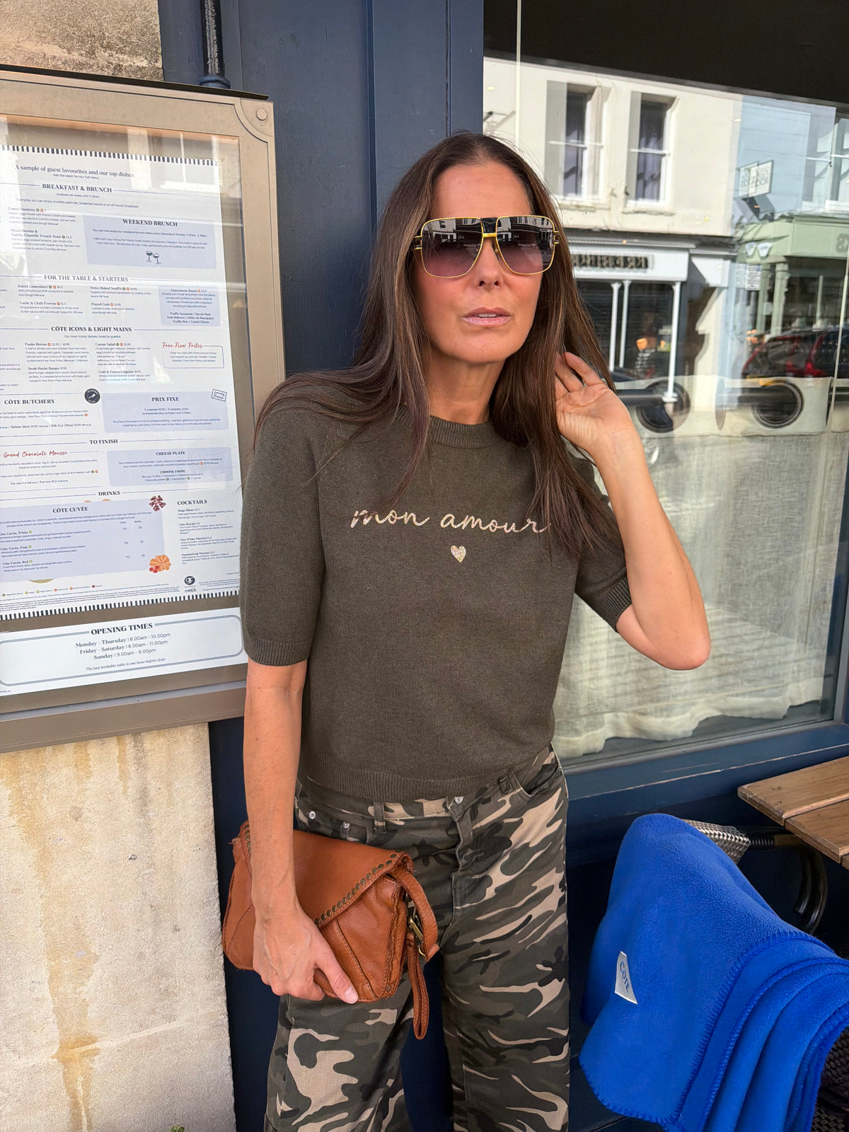 Mon Amour Knit - Khaki