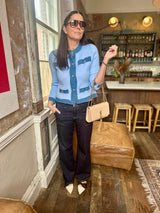 Chaqueta de punto Dune azul bebé