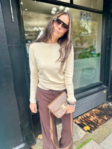 Space Light Weight Knit - Cream