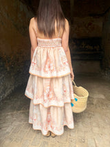 Henrietta Printed Maxi Dress - Neutral