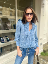 Charlotte Ruffle Blouse