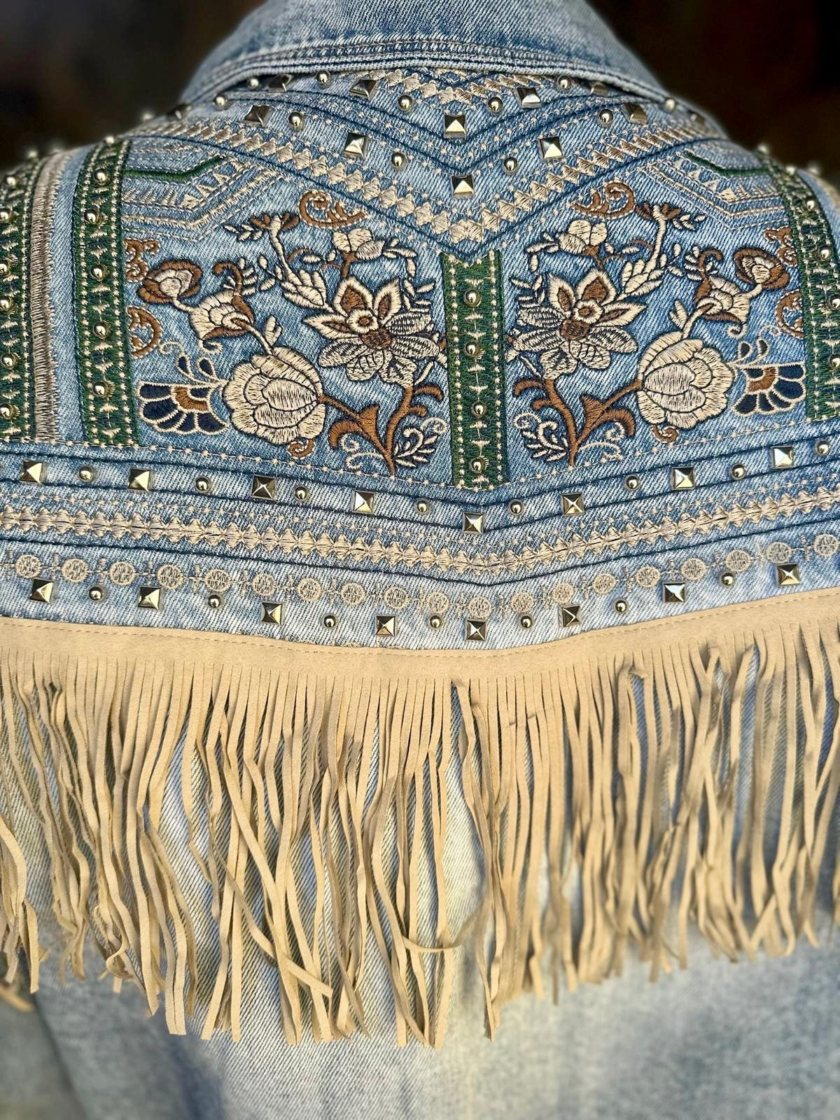 Chaqueta vaquera azul Dallas