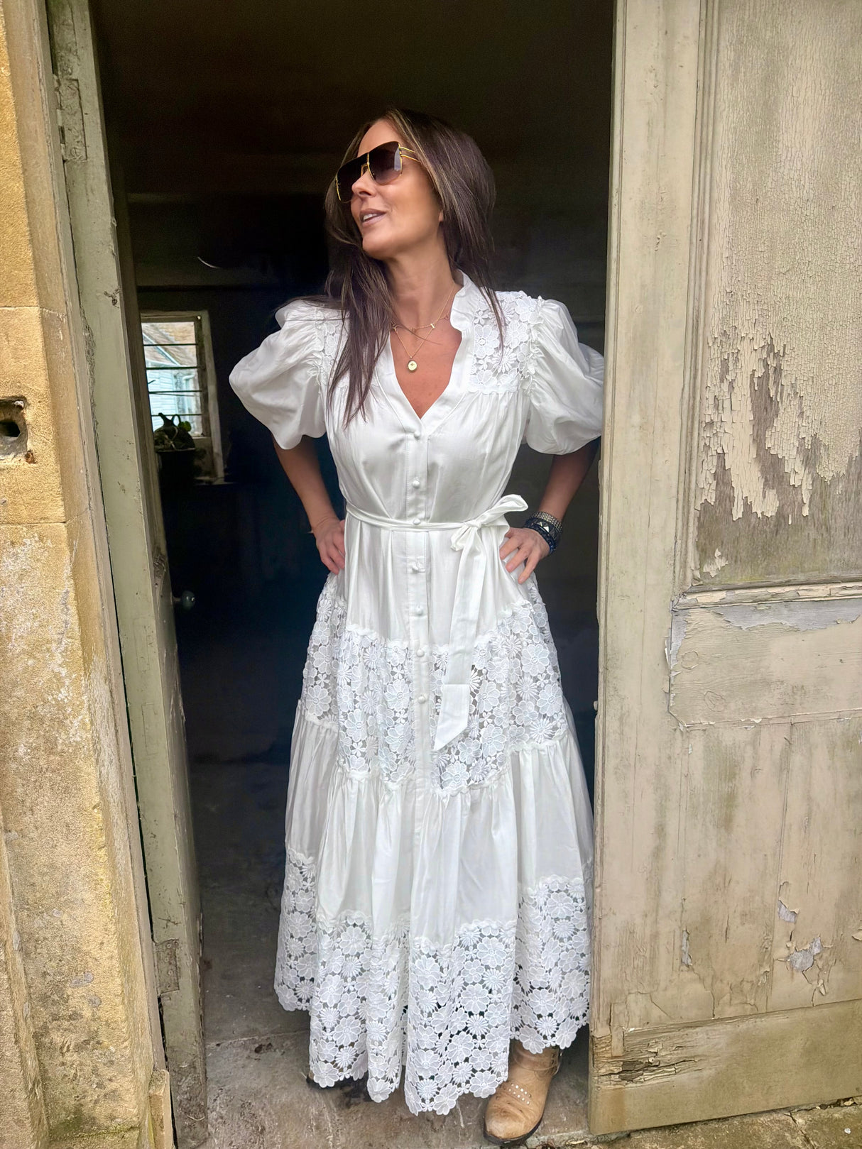 Mist Maxi Dress - Ivory