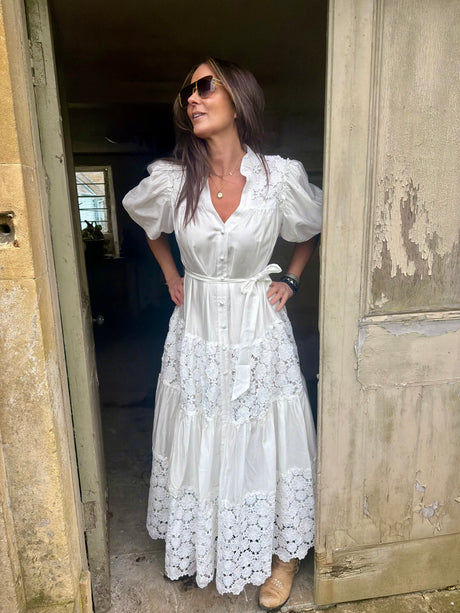 Mist Maxi Dress - Ivory