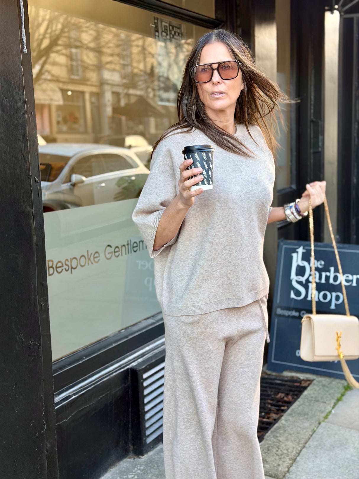 Hattie Sweatshirt - Beige