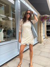 Riley Crochet Mini Dress