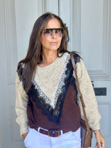 Corine Layered Knit