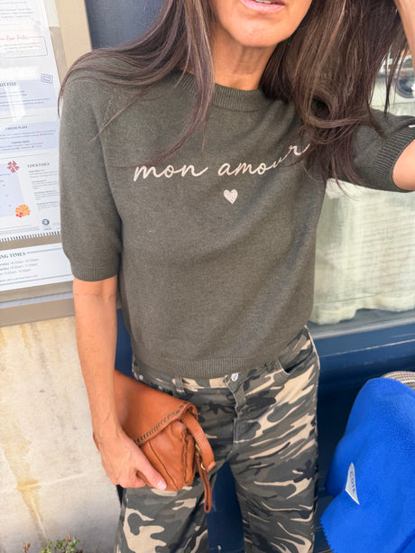 Mon Amour Knit - Khaki