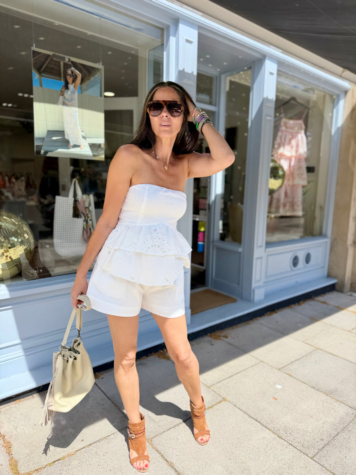 Primrose Tailored Cotton Short
