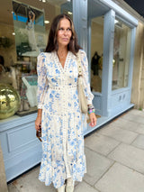 Amelie Maxi Dress - Blue