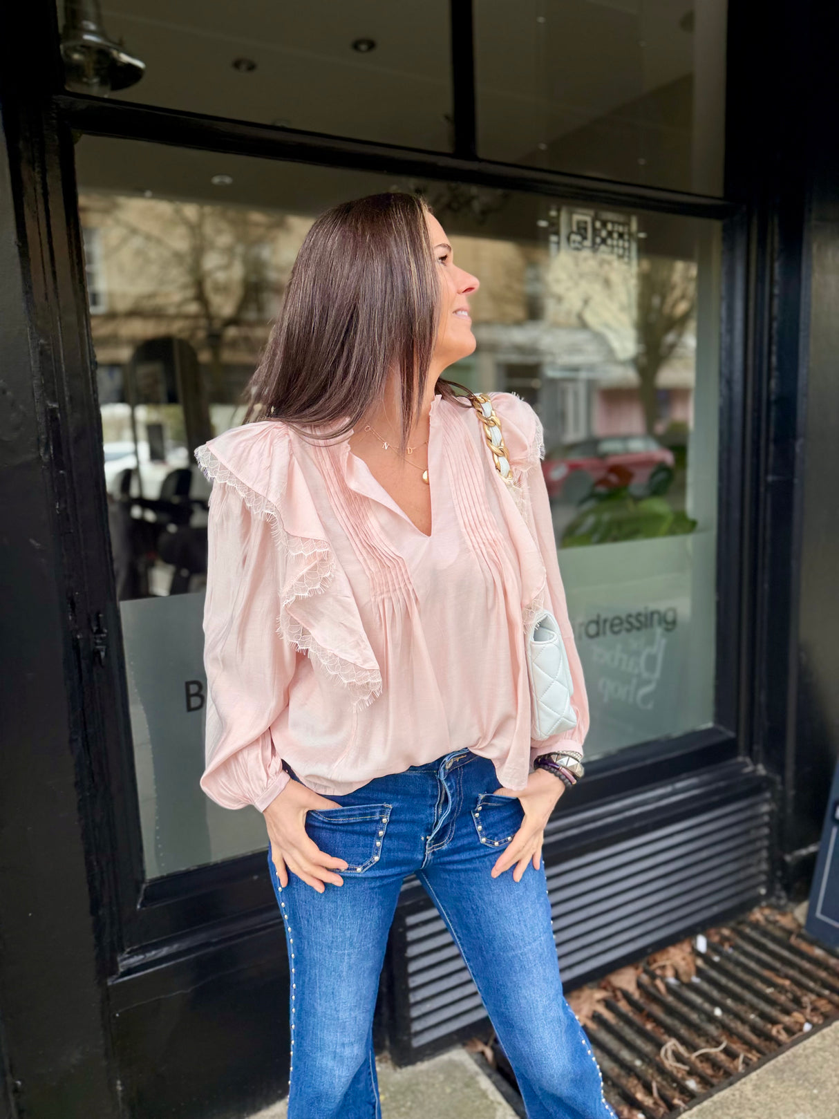 Rosa Blouse - Blush