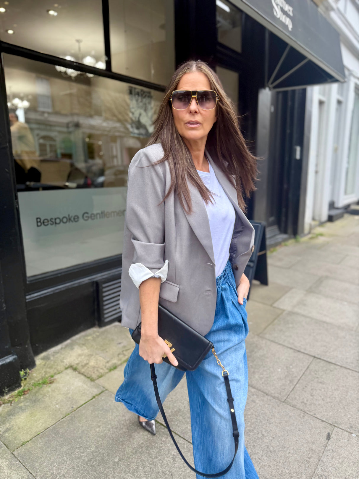 Collette Culottes - Mid Wash