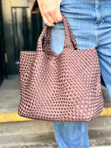 Woven Bag - Chocolate