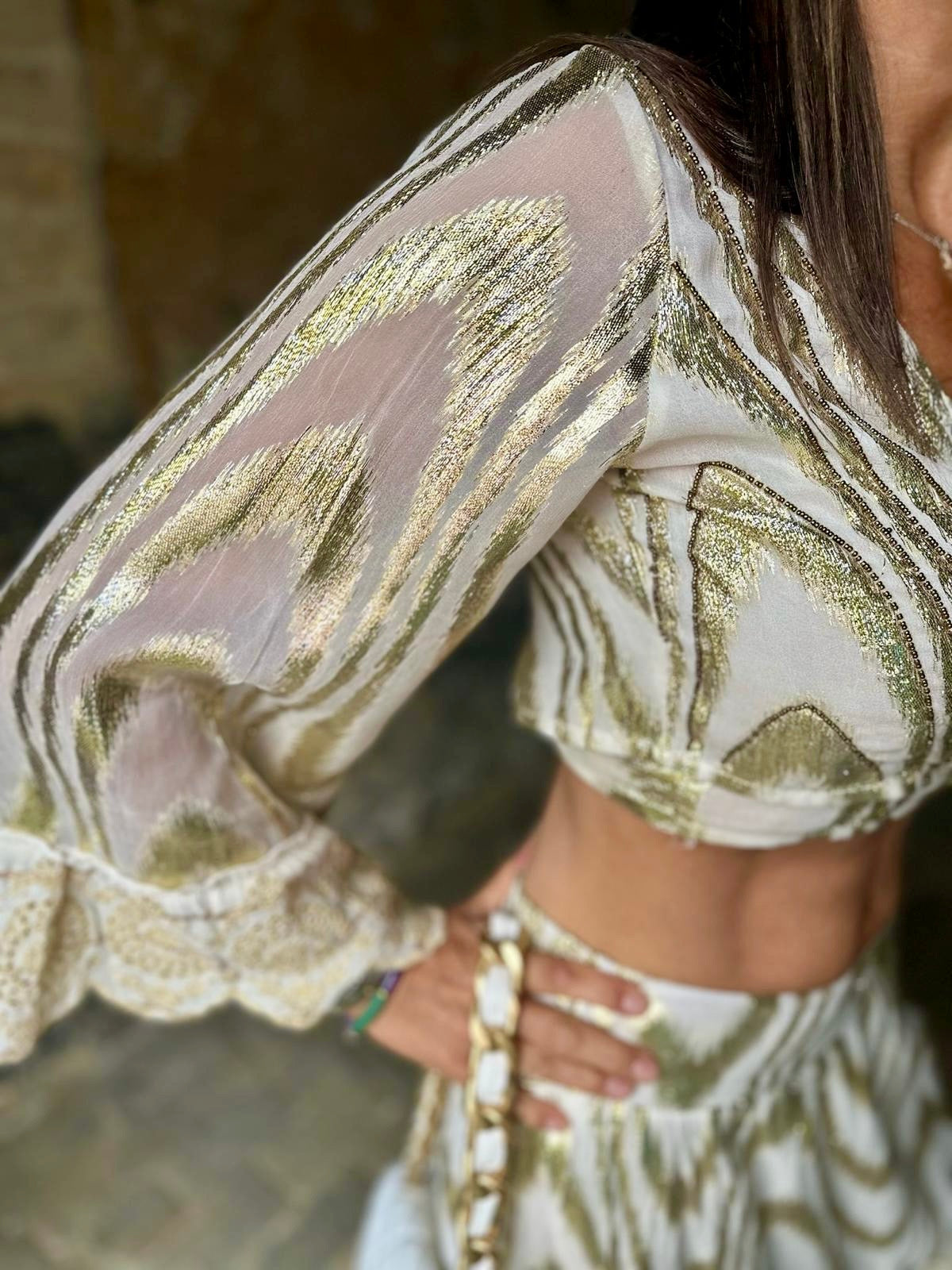 Jasmine Skirt - Gold