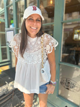 Romantic Blouse - White