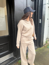 Temper Knitted Jogger- Beige