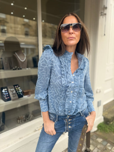 Charlotte Ruffle Blouse
