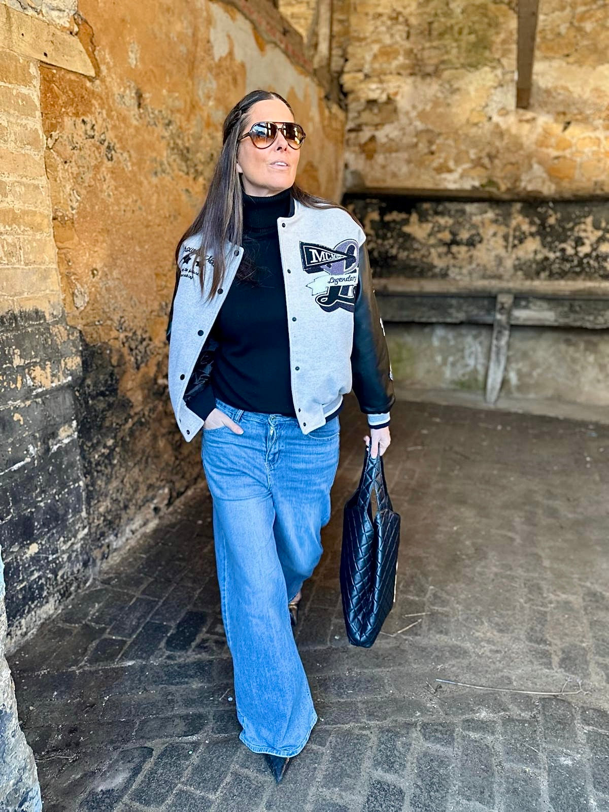Chaqueta universitaria Fearless