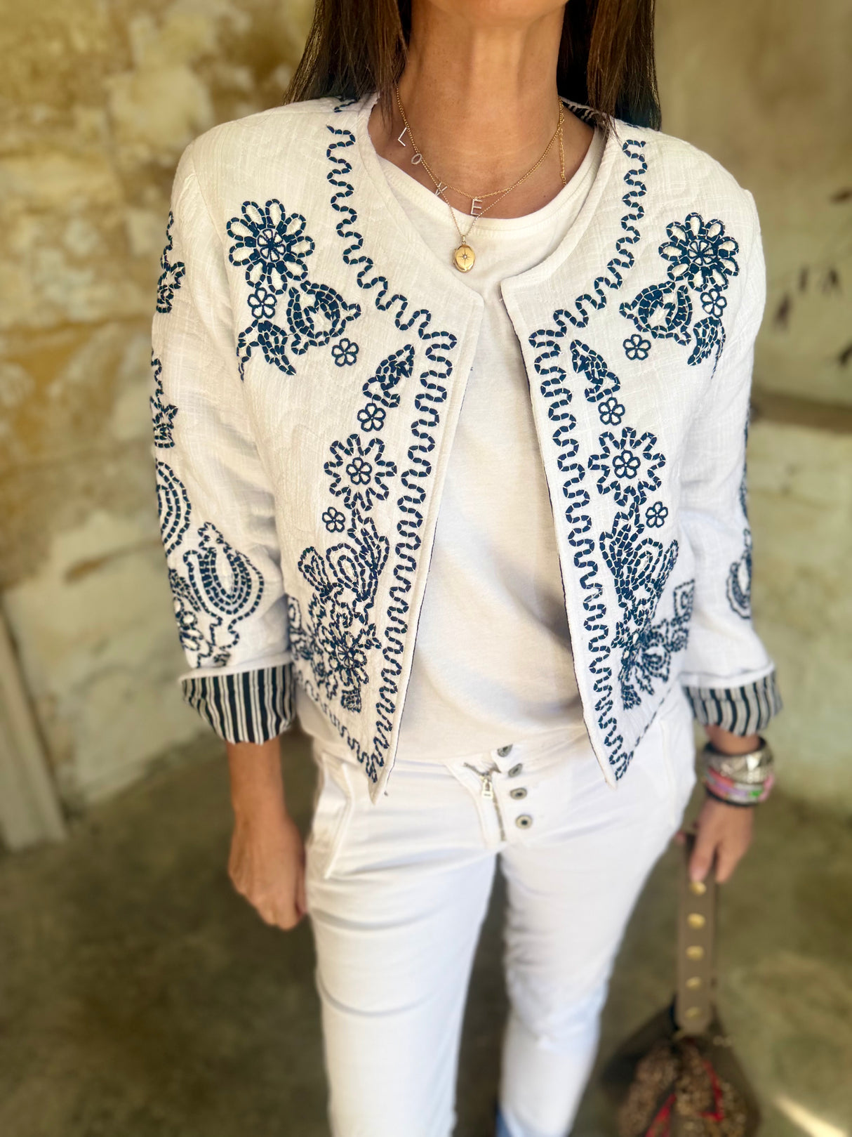 Iris Embroidered Jacket