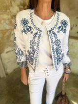 Iris Embroidered Jacket